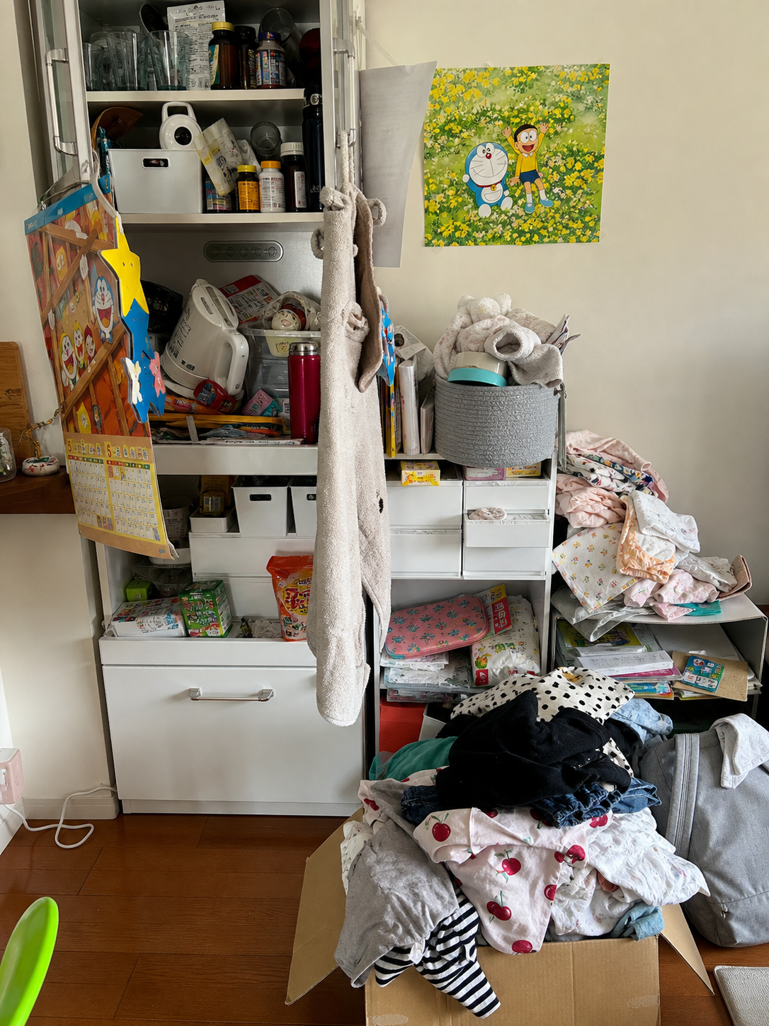 リビング収納の整理収納サポート事例 Before